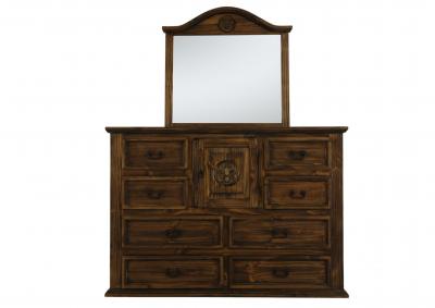 Image for MANSION FLEUR DE LIS DRESSER AND MIRROR