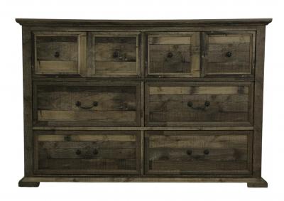 Image for MOSSBERG RUSTIC GREY DRESSER
