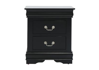 Image for LOUIS PHILIP BLACK NIGHTSTAND